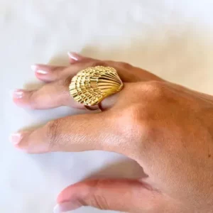 Bague coquilles st jacques