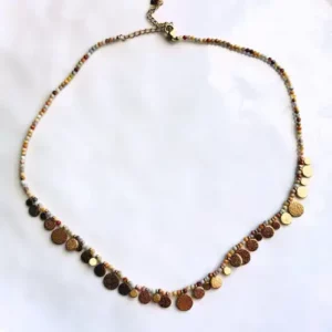 Composition collier bijoux pierres